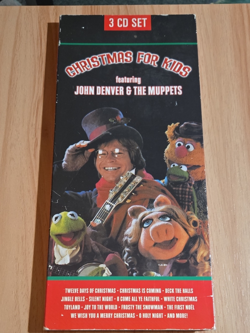 Christmas for Kids 4-CD Set-Holiday Music Collection Muppets & J DENVER